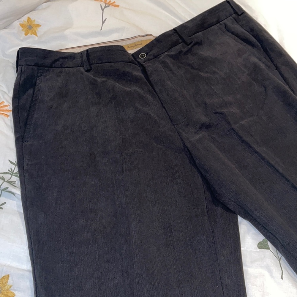 TOMMY BAHAMA CharcoalGrey SLACKS; Size 42 x 32; Like-New Cond. NEW $128; NOW $15